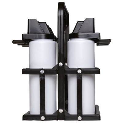 Foldable bottle carrier